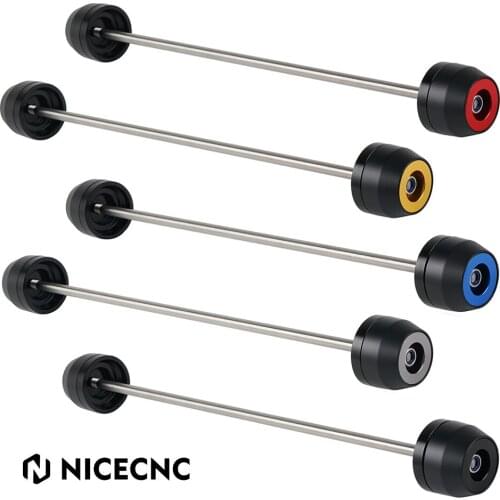 NICECNC Motorcycle Rear Axle Silder Aluminum Nylon for BMW S 1000 XR 2015-2019 S 1000 XR Sport SE F900 XR TE