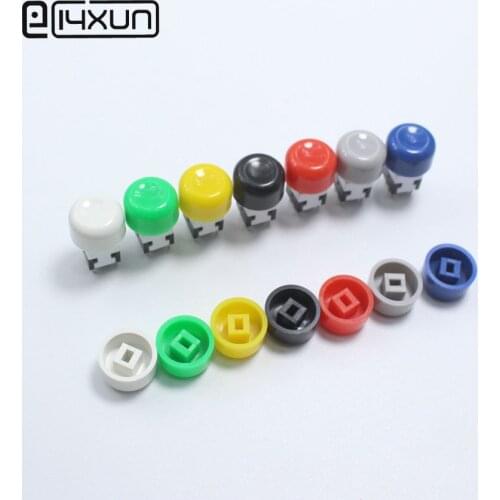 100pcs A01 Micro Tactile Push Button Switch Cap Fit 5.8*5.8mm 7*7mm 8*8*mm 8.5*8.5mm Switchs 7 color