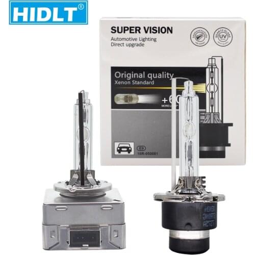 2021 HIDLT 2PCS Super Vision Xenon Bulb D1S D2S D3S D4S HID 12V 35W 55W D1S HID XENON BULB 4300K 5000K 6000K 8000K D2S HID BULB