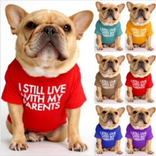 2021 Best Selling Dog Clothing Factory Wholesale Customization Dog T Shirt Pet Clothes Pet Cat Clothing Dog Shirts Universal