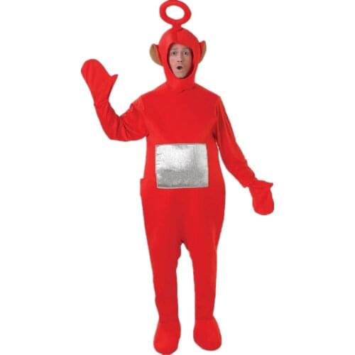 4 Colors Teletubbies Cosplay for Adult Funny Tinky Winky Dipsy Laa-Laa Po Anime Carnival Costume clothes