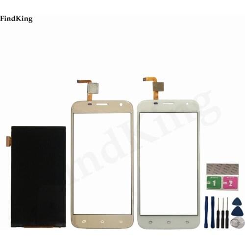 5.0" 100% Tested LCD Display For Uhans A101 A101s CellPhone LCD Display + Touch Screen Digitizer Replacement Parts Free Tools