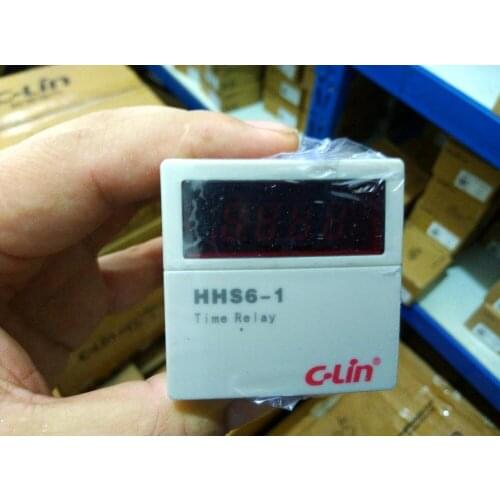 Brand new original authentic C-Lin HHS6-1 Time Relay AC380V AC220V 24v