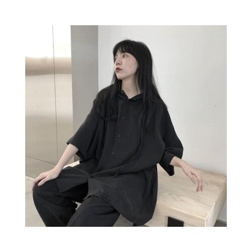 2020 design niche top new Hoodie mens and womens blouses wide edition dress shirt