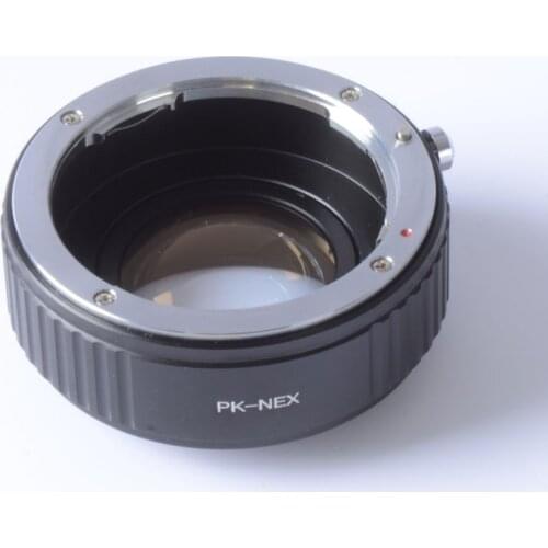 Focal Reducer Speed Booster Turbo adapter ring for Pentax PK Lens to sony e mount nex NEX-7/6 /5/3/5n a7 a7r4 a9 a6000 camera