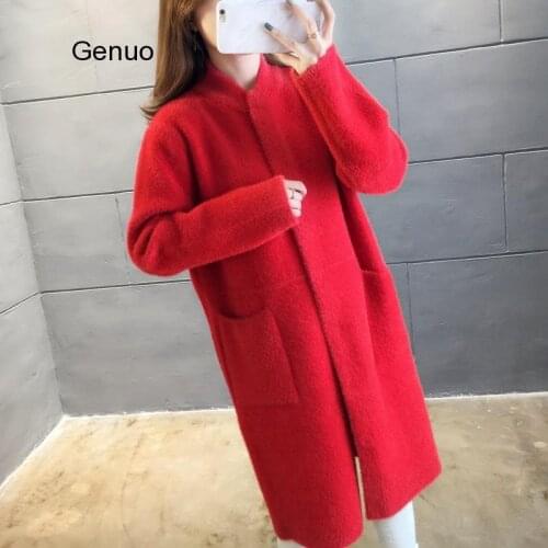 Женские шерстяные кардиганы Genuo China At AliExpress