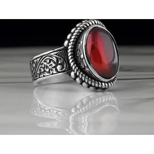 Agate Aqeeq 925 Silver Mens ring. Onyx ,Tiger eyes brown Man jewellery stamped with silver stamp 925 All sizes are available