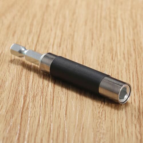 1Pc Magnetic Extension Bit Holder Finder 80mm-120mm Retractable 1/4" Hex Shank Screwdriver Drill Extra Long Connection Rods