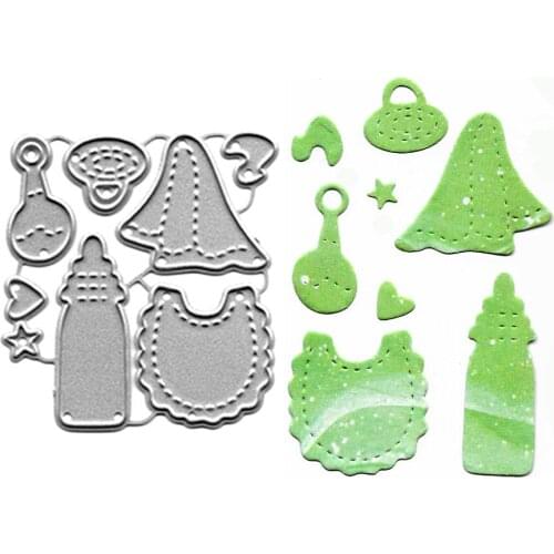 Metal Cutting Dies For Scrapbooking New 2021 Baby Care Die Cut Handmade Molds DIY Album Paper Cards Decor Crafts Stamping Dies