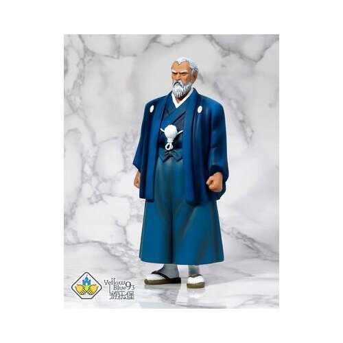 New arrival Mitsumasa Kido Athena grandfather Saori Kido figure toy doll Saint Seiya Resin model