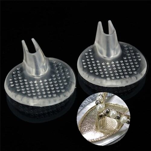 Transparent Silicone Foot Pads Gel Shoes Inserts Shoe-Pad Cushion Flip Flop Sandals Toe Separator Massage Insoles For Woman Men