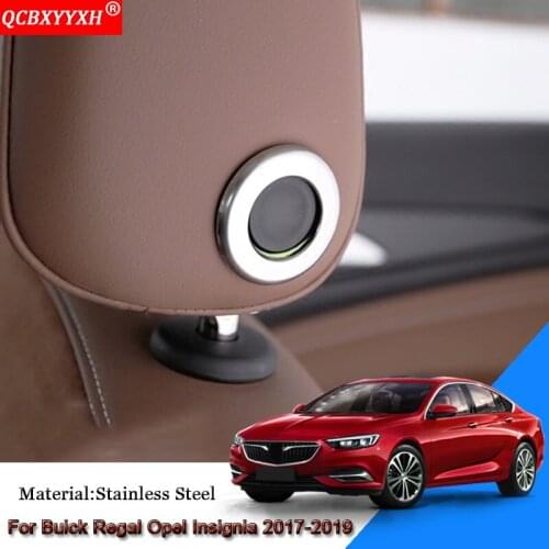 Car Headrest Adjust Decorative Sequins Auto Stickers Fit For Buick Regal Opel Insignia 2017-2019 Holden Commodore (ZB) 2018 2019