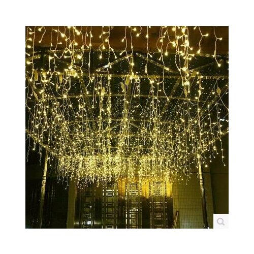 Christmas Decoration Garland LED Christmas Light Outdoor Decoration LED Curtain String Light Holiday Wedding Luzes de Natal
