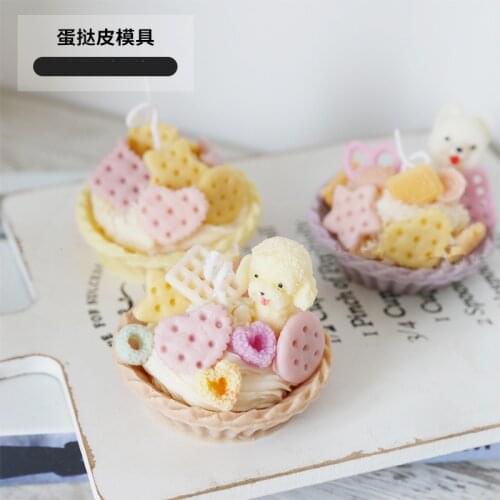 DIY Molds for dog Candle Lovely Small dog Silicone Molds Handmade Soap Decorating Cream Candle Mould