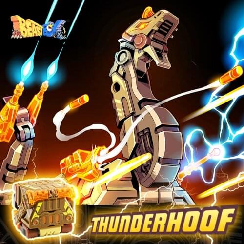 [In Stock]52TOYS BEASTBOX Dinosaurs Diplodocus ThunderHoof BB-22TH Transforming Cube Box Assembly Action Figureals Mode Boy Gift