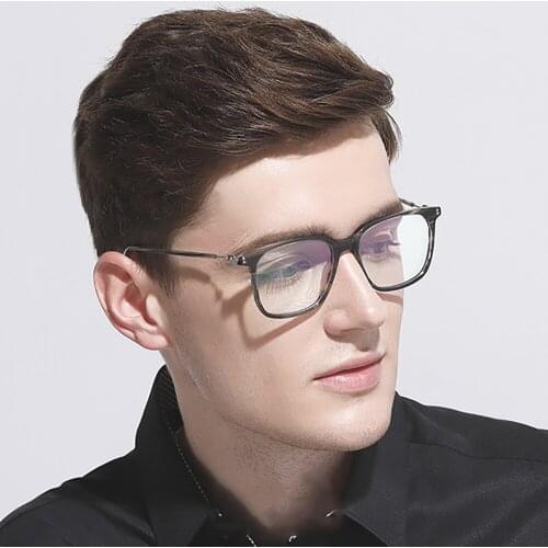 Eyeglasses High Quality Frame New Fashion Style Clean Lens Acetate Glasses Square Unisex Frames Optical Brand Eyewear JDA3090