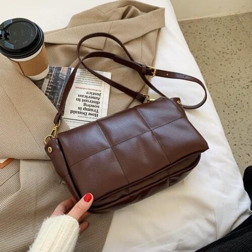 2020 new style Quilted Retro shoulder Bag Womens Bag 2020 New Style Fashion All-Match messenger Bag Tote Bag