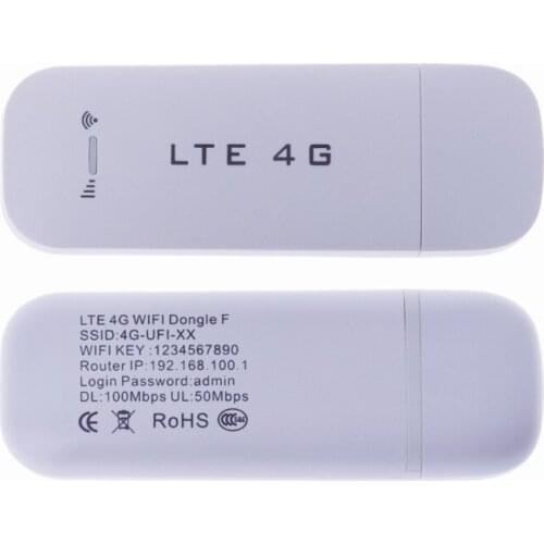 30pcs 4G LTE USB Modem Network Adapter With WiFi Hotspot SIM Card 4G Wireless Router