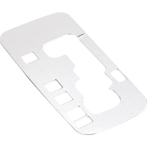 Aluminium Interior Gear Shift Panel Decoration Cover Trim Stickers for Jeep Wrangler JK 2011-2017