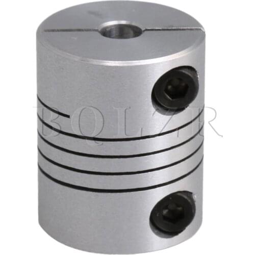 BQLZR 5 x 8mm CNC Stepper Motor Shaft Coupler Flexible Coupling Motor Connector