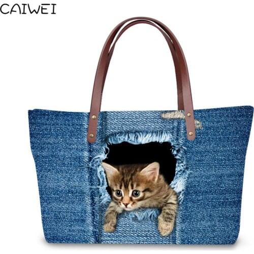 CAIWEI Blue Women's Bags