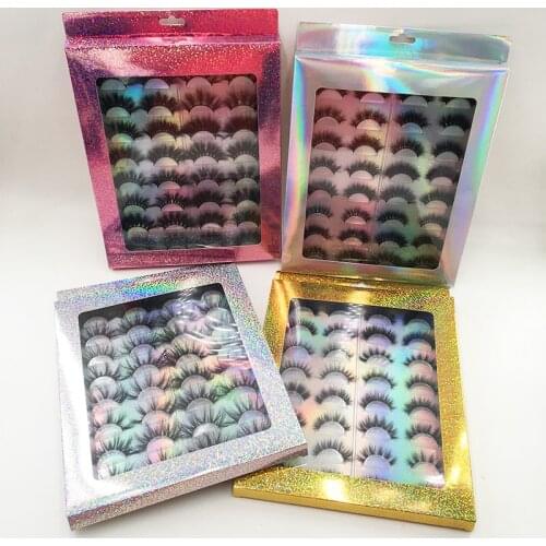 16 Pairs Lashes Book for 27MM 25MM 22MM Eyelashes Wholesale Lashes Box Holorgaphic Case