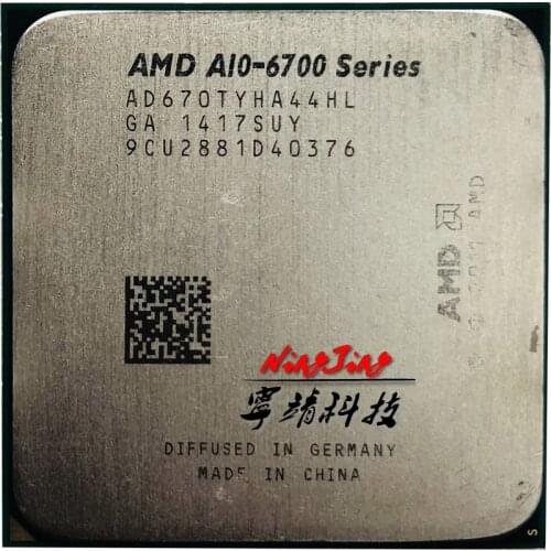 AMD A10-Series A10-6700T A10 6700T A10 6700T 2.5 GHz Quad-Core CPU Processor AD670TYHA44HL Socket FM2