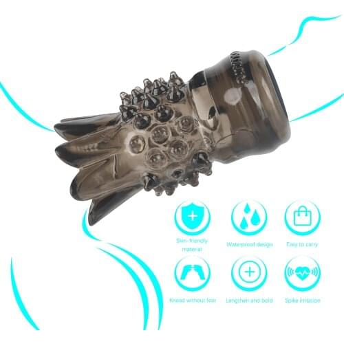 Granule Penile Ring Reusable Sex Toys For Men Time Delayed Ejaculation Vagina Massager Cock Ring For Couples