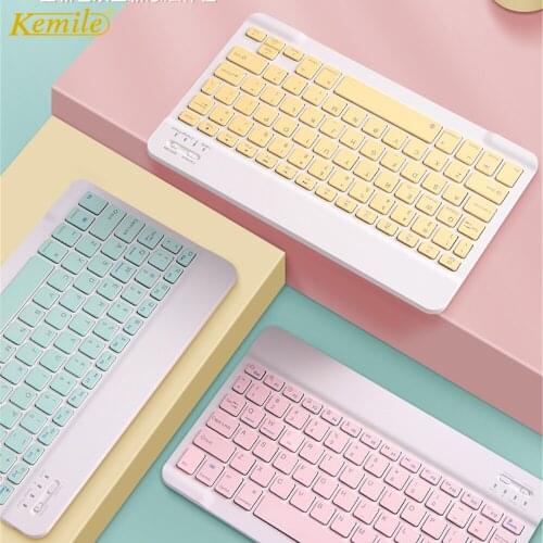 Spanish Arabic Bluetooth keyboard For iPad 7th 10.2 9.7 Pro 11 Air 3 Pro 10.5 Air 2 W mouse For samsung Android Tablet 아이패드 키보드