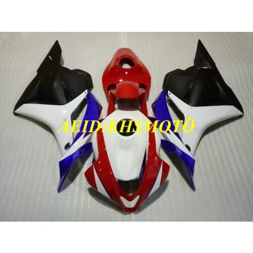 Injection Fairing Kit for HONDA CBR600RR F5 09 10 11 12 CBR 600RR 2009 2010 2012 ABS Red white blue Fairings set+7gifts HD07