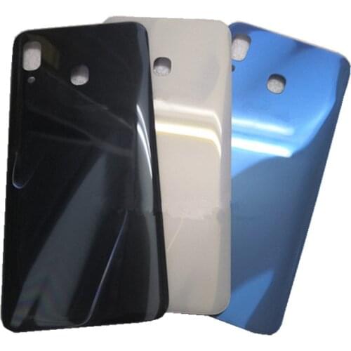 A30 Housing For Samsung Galaxy A30 A305 Battery Cover Repair Replace Back Door Phone Rear Case + Logo