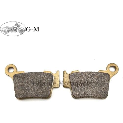 Motorcycle Rear Brake Pads Sets For KTM SMR 450 2004 2005 2006 2007 2008 2009 2010 2011 2012 2013