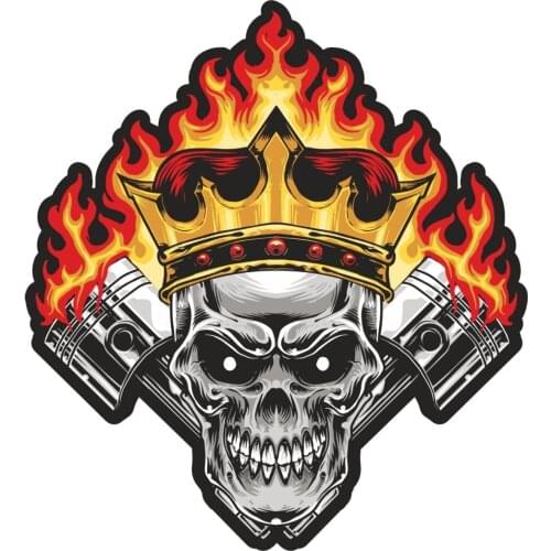 Skull Power Sticker Plane Extreme