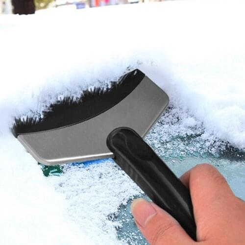 2020 New Car Snow Shovel Stainless Steel Snow Scraper Household Refrigerator Defroster Shovel Short Car Accessories