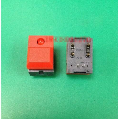 Original new 100% import original authentic with light touch switch push button switch PB86-A1-R-NR