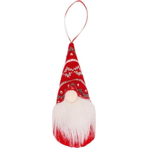 Christmas Decorations Luminous Hanging Bell Brooch Badge Old Man Snowman Bear Christmas Gift