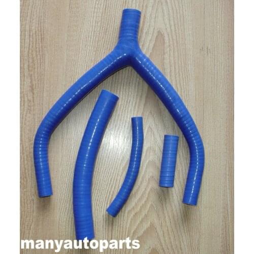 Blue Silicone radiator hose fit for YAMAHA YZ250 1990 91 92 93 1994 & WR250 1991 92 1993