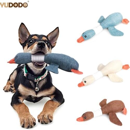 Pet Supplies Dog Toy Vocal Toy Chew Toys Plush Cartoon Bird Doll Molar Tooth Cleaning Training Supplies Dog Toys Squeaking