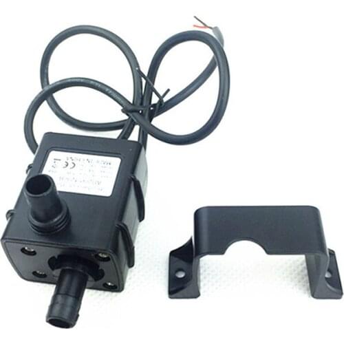 DC 12V 4.8W Water Pump Brushless Motor Water Circulation 240L/H Aquarium Hydroponics Silent Circulation Submersible Water Pump