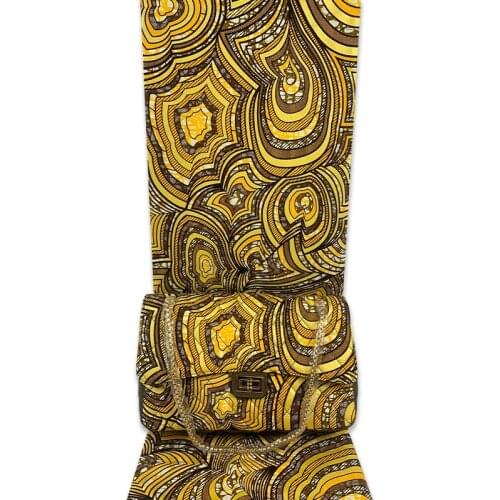 The latest Styles High Quality Ankara Material Cotton African Wax Prints Fabric And One shoulder bag handbag