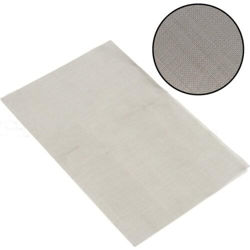 1pcs New 30cm*20cm 180/300/325/400 Mesh Stainless Steel Woven Wire Sheet Filter