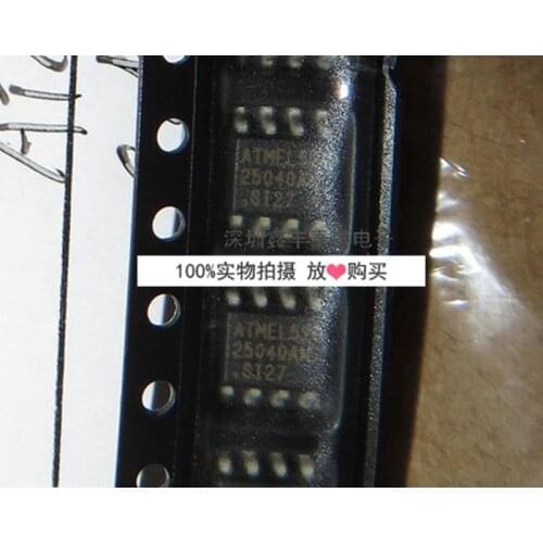 100% New Original In Stock AT25040AN-10SI-2.7 AT25040 SOP-8
