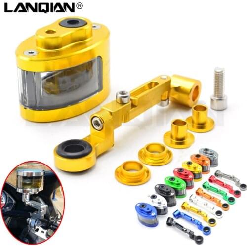 2018 Motorcycle CNC Brake Clutch Reservoir Cylinder Fluid Oil Cup Bracket For Honda X11 CBR250R VFR 1200 ST 1300 NC750 S/X Z700