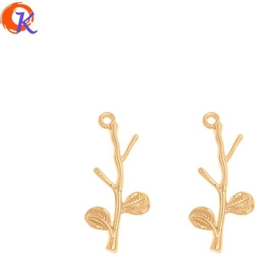 Cordial Design 30Pcs 12*25MM Jewelry Accessories/Hand Made/Earrings Connectors/Genuine Gold Plating/DIY Making/Earring Findings