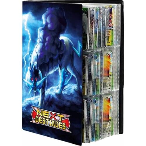 NEW 432pcs Pokemon Album Characters Card Collection Notebook Game Card Playing Album Pokemones Cards Holder Novelty Gift For Kid