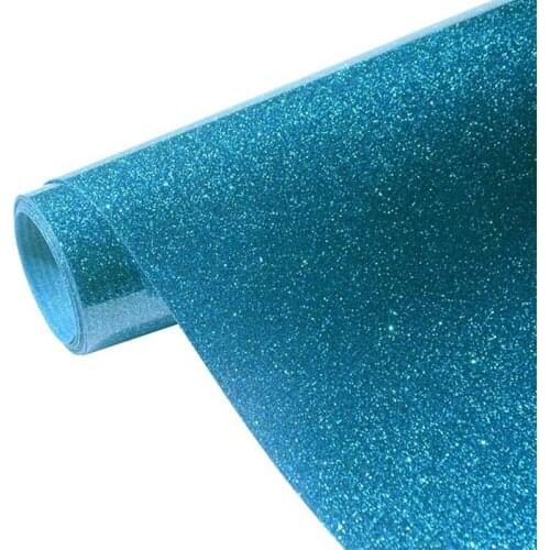 Glitter Heat transfer vinyl iron on for farbic HTV vinyl roll heat press decor film DIY clothes easy weed cut crafts materials