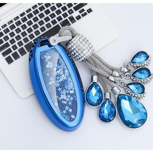 Quicksand Soft TPU Car Key Cover Case For Nissan Qashqai J10J11 X-Trail t31t32 kicks Tiida Pathfinder Murano Note Juke Infiniti