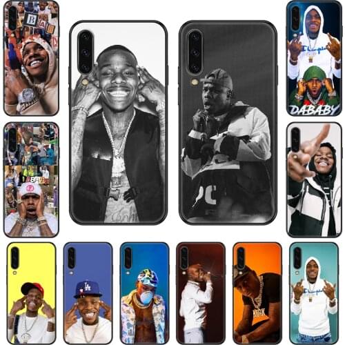 Rapper DaBaby Rockstar Phone case For Samsung Galaxy A 3 5 8 9 10 20 30 40 50 70 E S Plus 2016 2017 2018 2019 black soft hoesjes