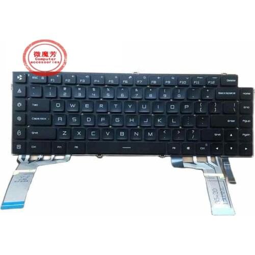 English RGB colorful Backlit Keyboard for Xiaomi Mi Gaming Notebook 15.6" Game book laptop AETMAU00110 MIM17L9 US