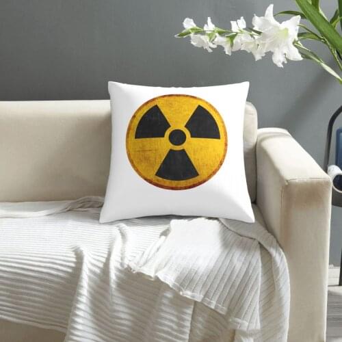Radio Grunge pattern print Cushion Cover Decorative Pillowcase Chair Seat Square Car Pillow Cover Home Living Textile